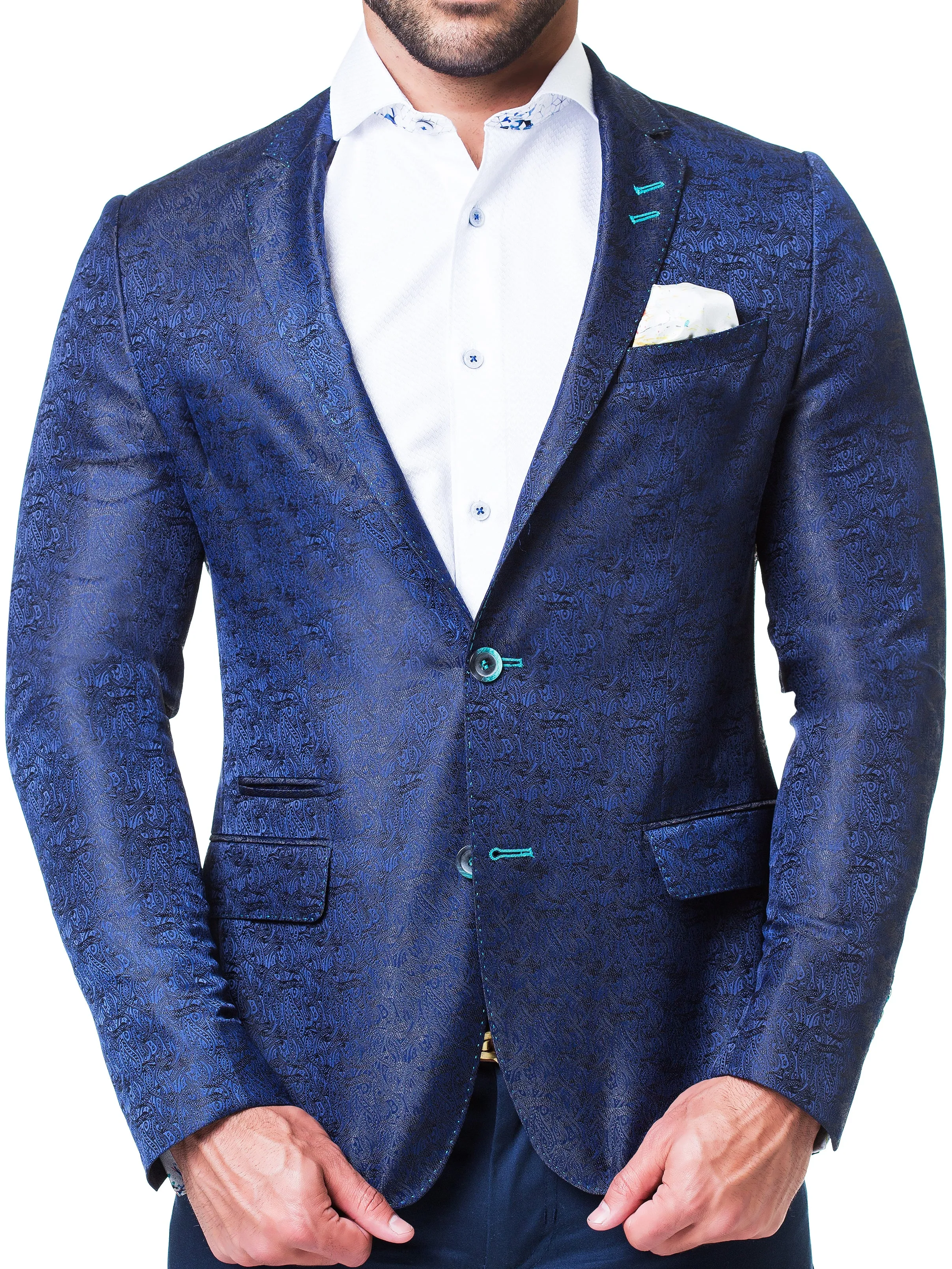 Blazer Socrate Snake Navy