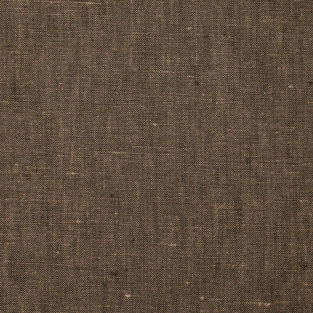 linen/cotton medium weight cross dye woven - black/tan