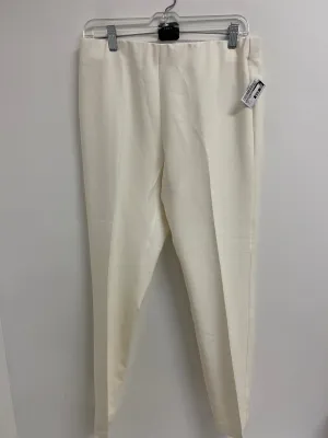 Pants Dress By Adrianna Papell In Cream, Size: 10
