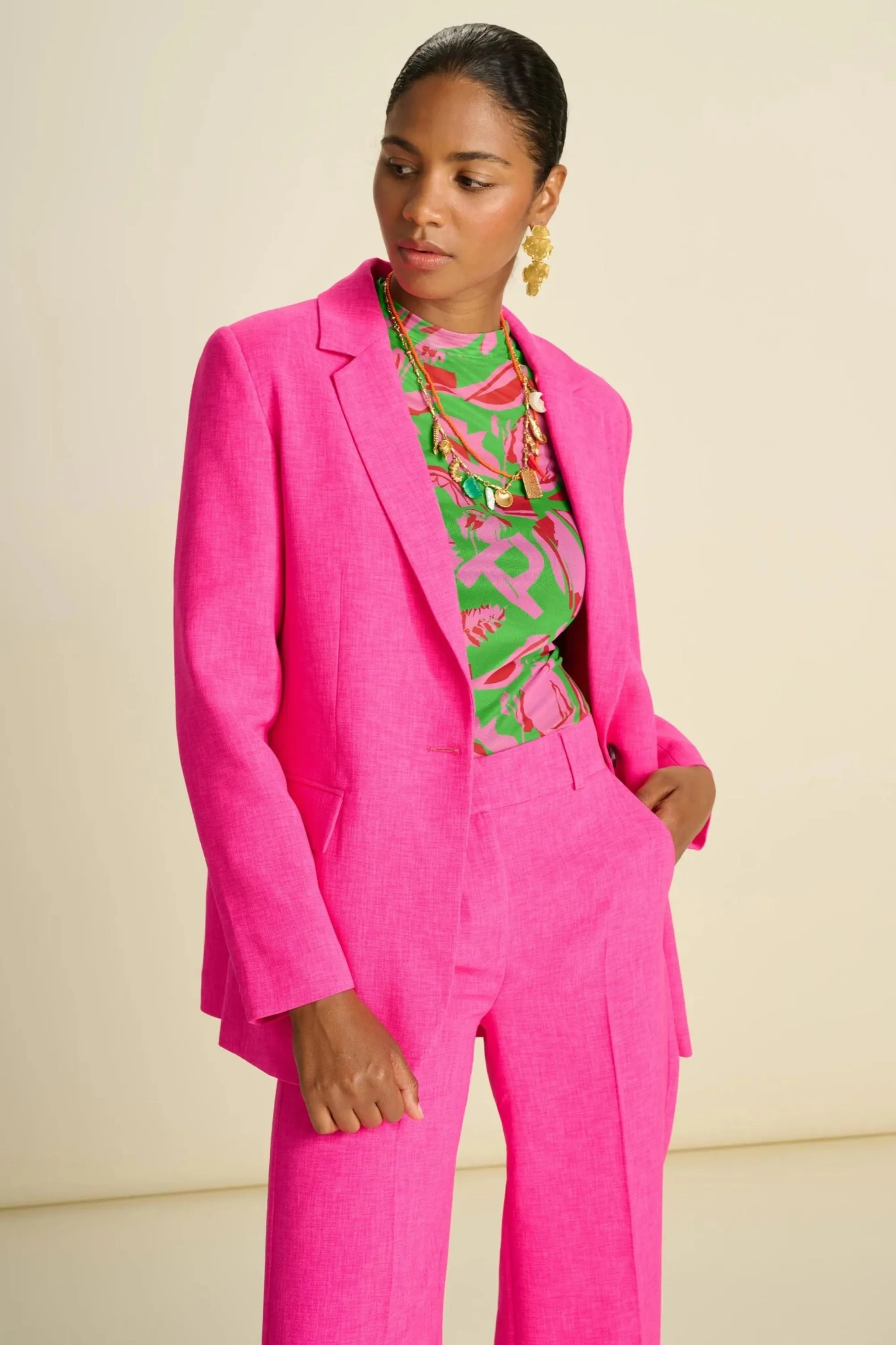 PINK GLOW BLAZER - SP7704