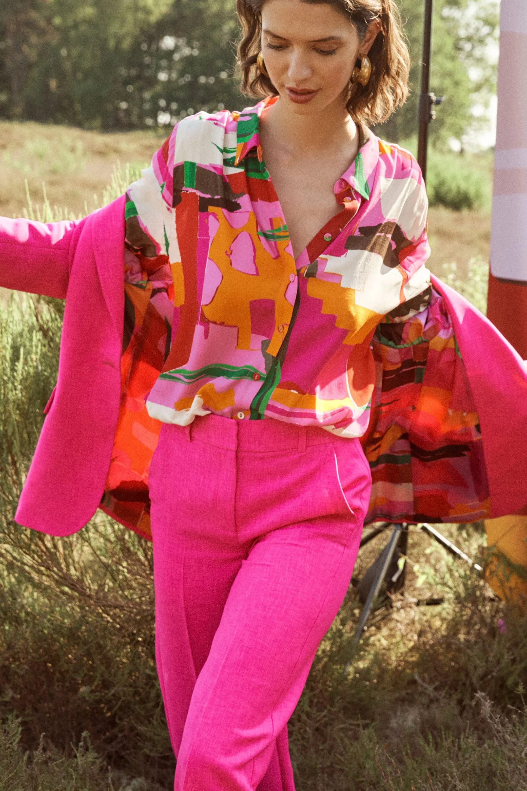 PINK GLOW BLAZER - SP7704
