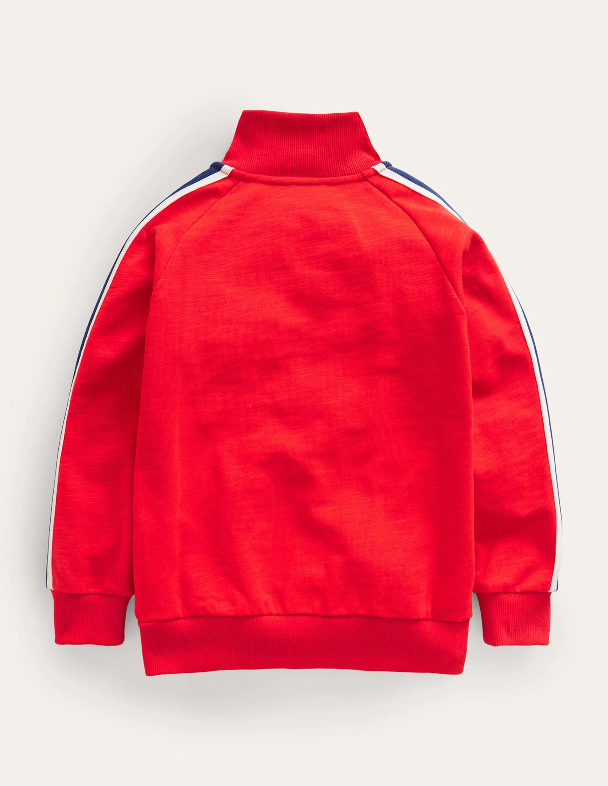 Track Jacket-Rockabilly Red