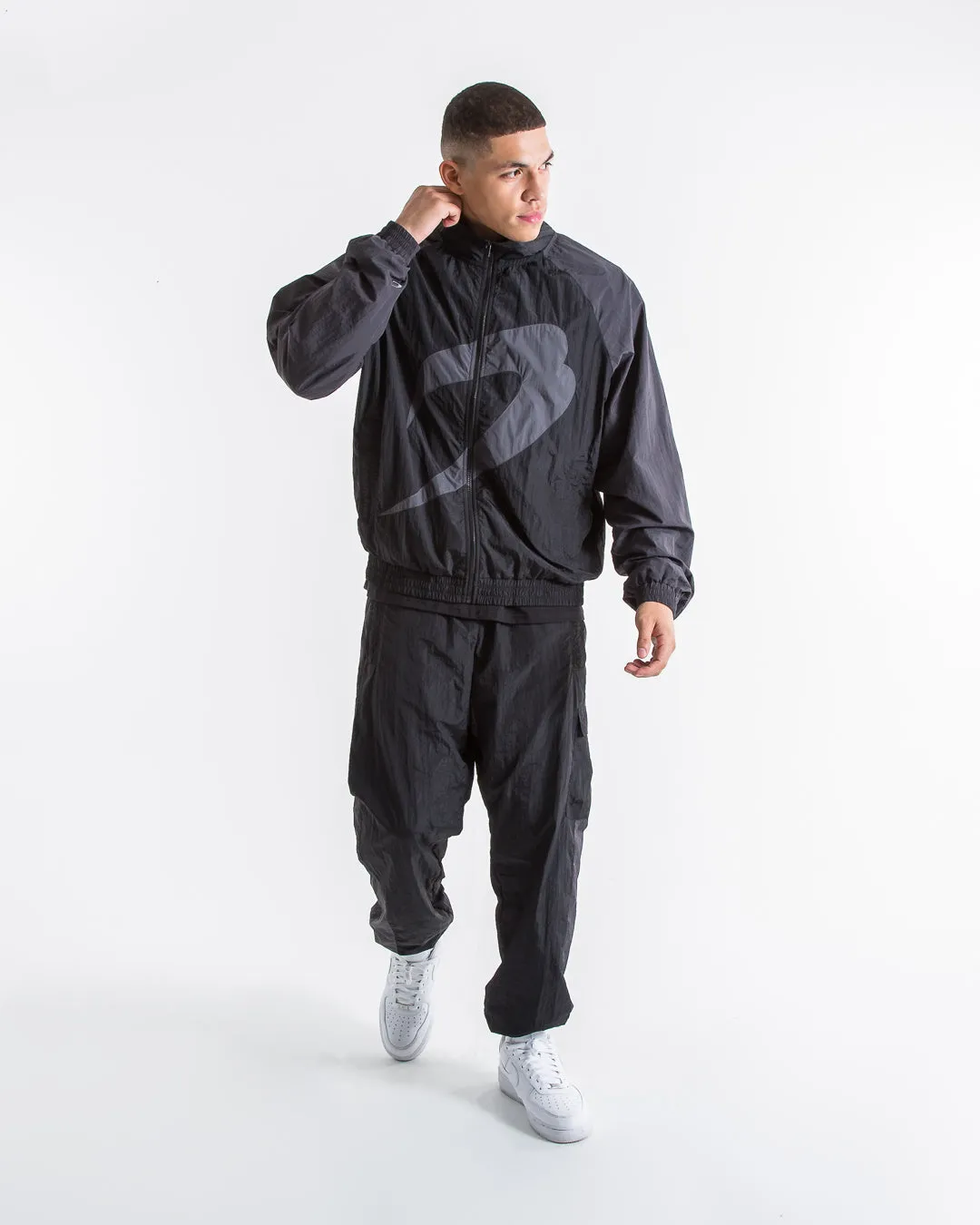 Walker Track Jacket - Triple Black